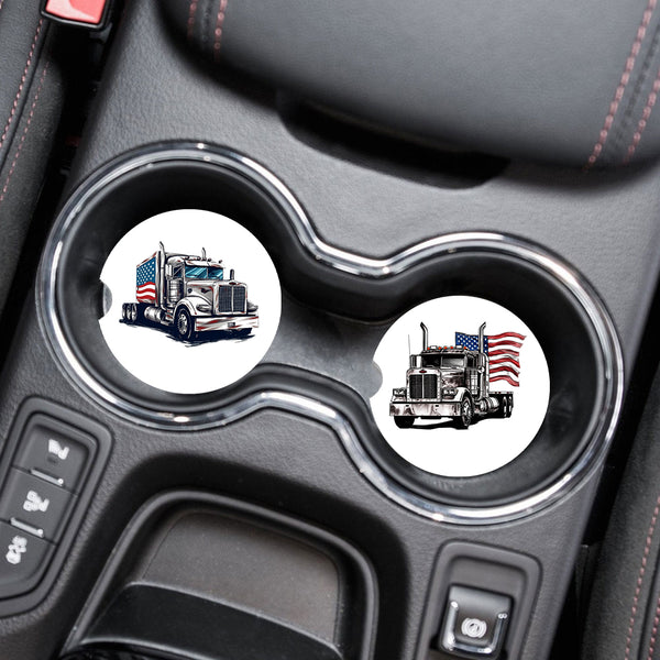 American Semi Car Coasters - Assrt'd Variety by Zycotic