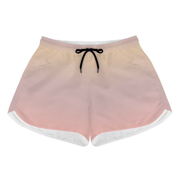 Womens Casual Shorts - Fading Pink