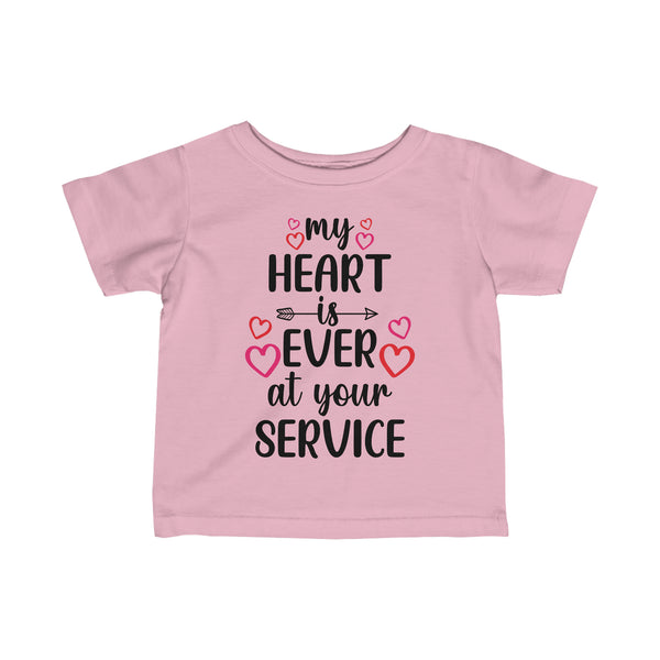 Zycotic - My Heart At Your Service Infant Fine Jersey Tee