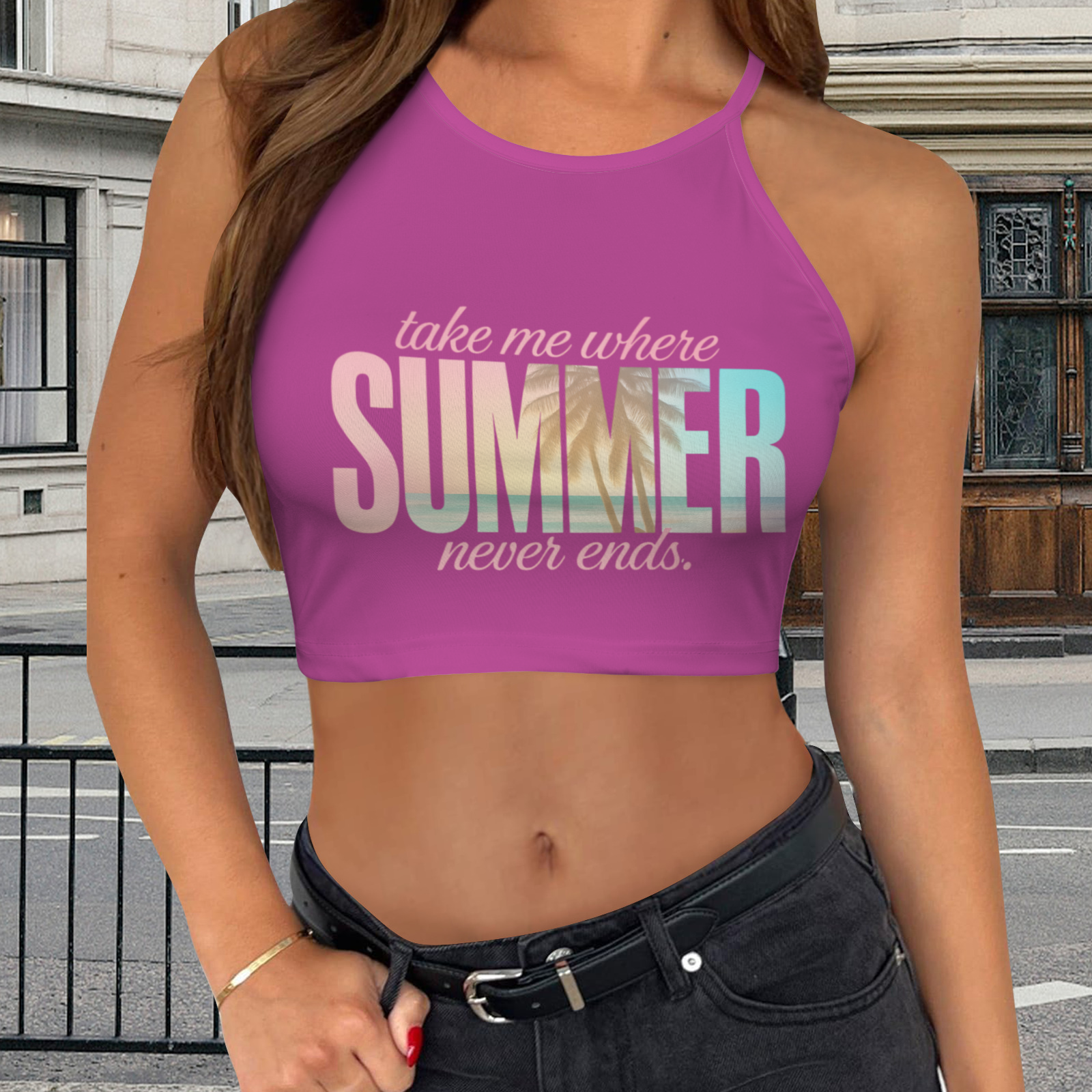 Summer Tank Top 2 - Rose 1