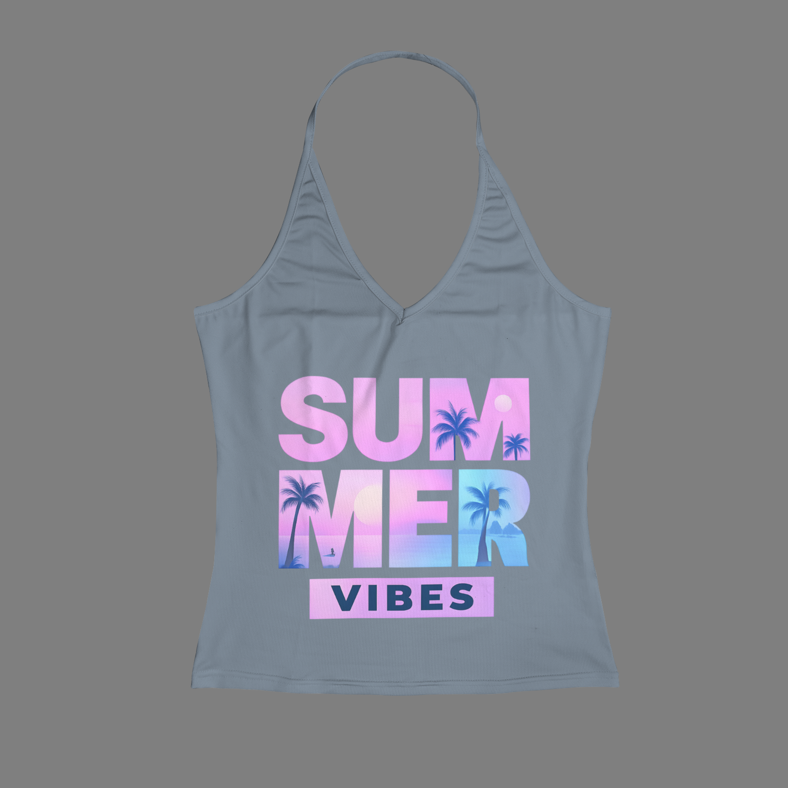 Summer Halter Cami Top - 3