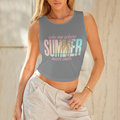 Summer Round Crop Tank - 1