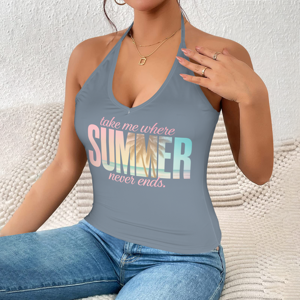 Summer Halter Cami Top - 1