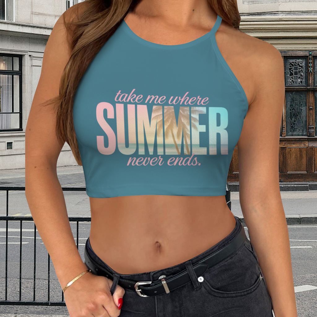 Summer Tank Top 2 - Teal 1