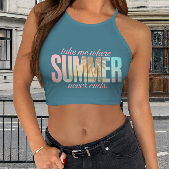 Summer Tank Top 2 - Teal 1