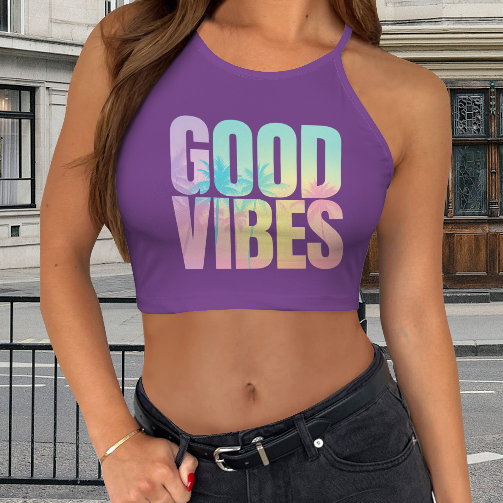 Summer Tank Top 2 - Dark Purple 5