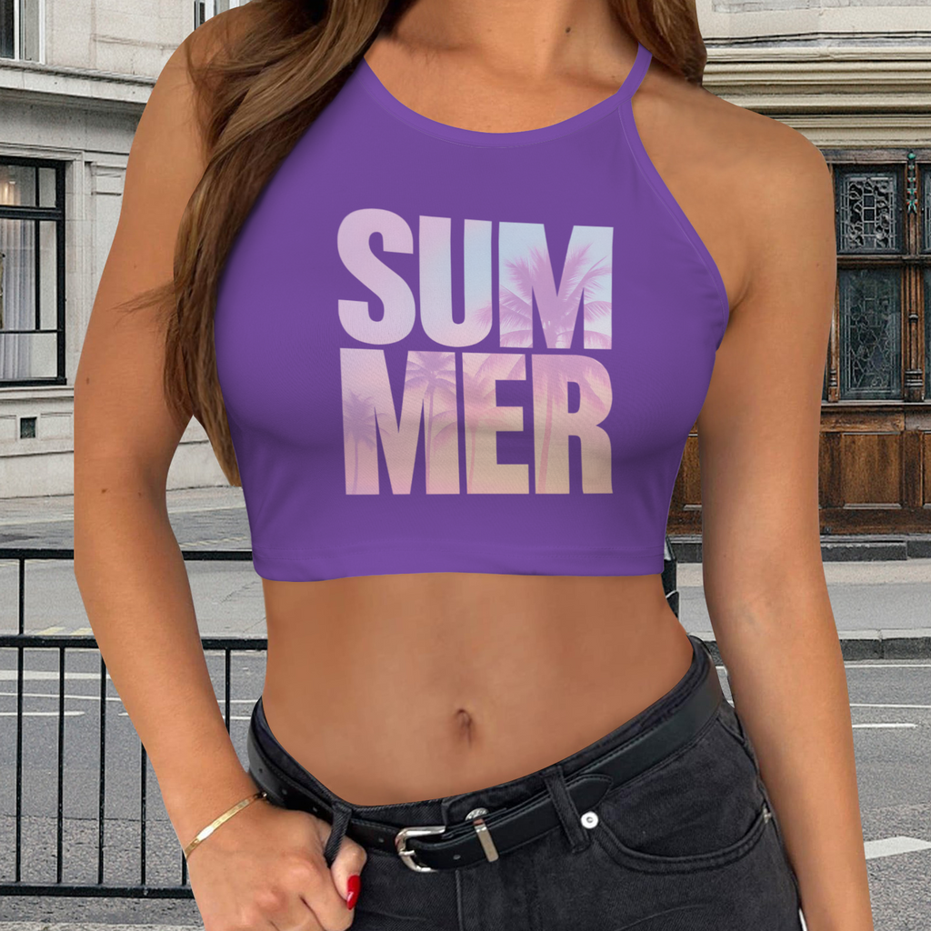 Summer Tank Top 2 - Purple 2