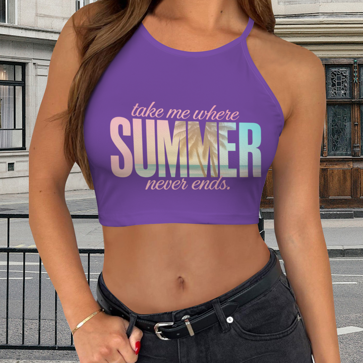 Summer Tank Top 2 - Purple 1