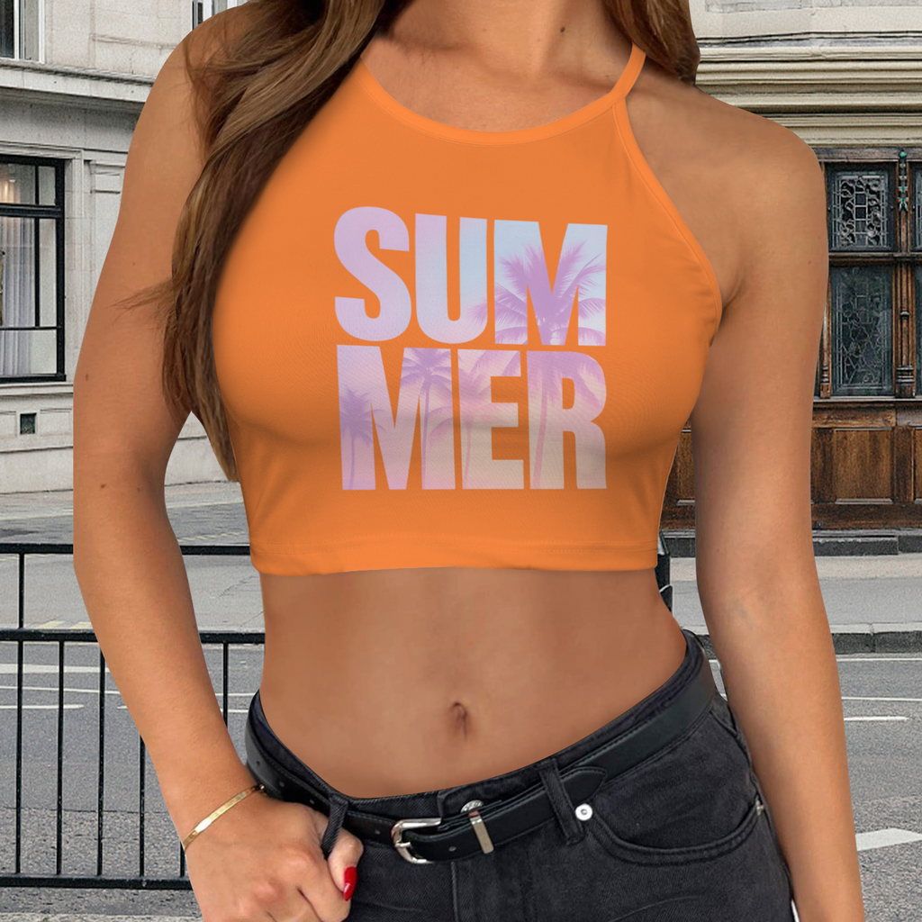 Summer Tank Top 2 - Orange 2