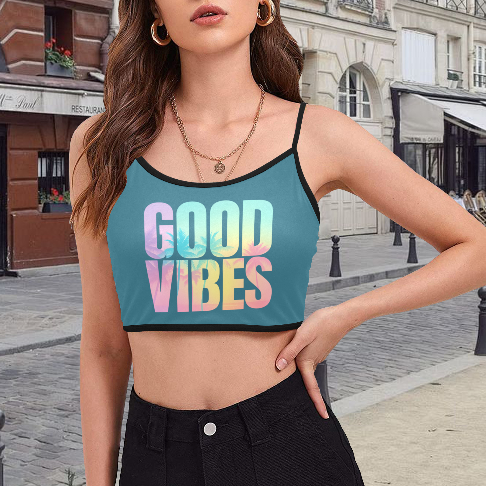 Summer Tank Top - Teal 5