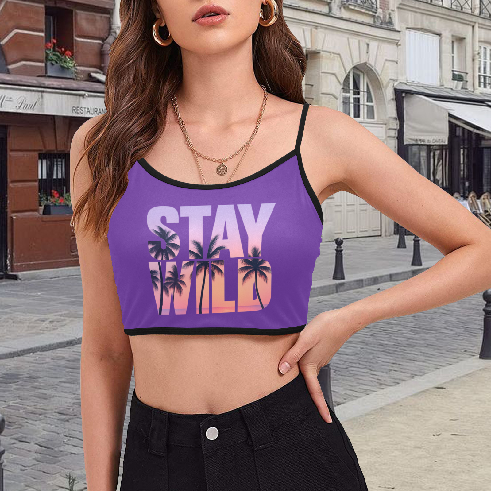 Summer Tank Top - Purple 4