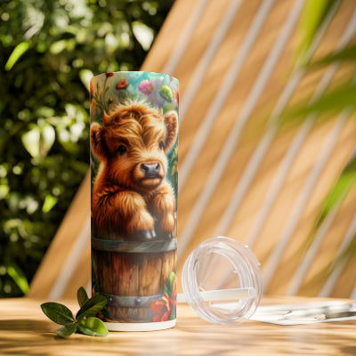 Highland Cow 008 - 20 oz Tumbler by Zycotic