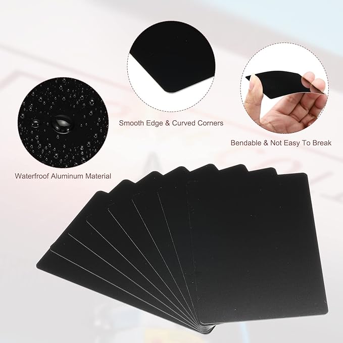 Metal Business Cards 100 Pcs