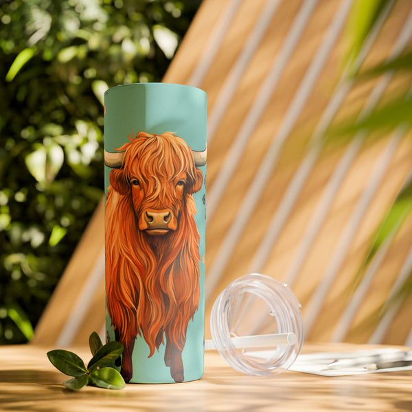 Highland Cow 006 - 20 oz Tumbler by Zycotic