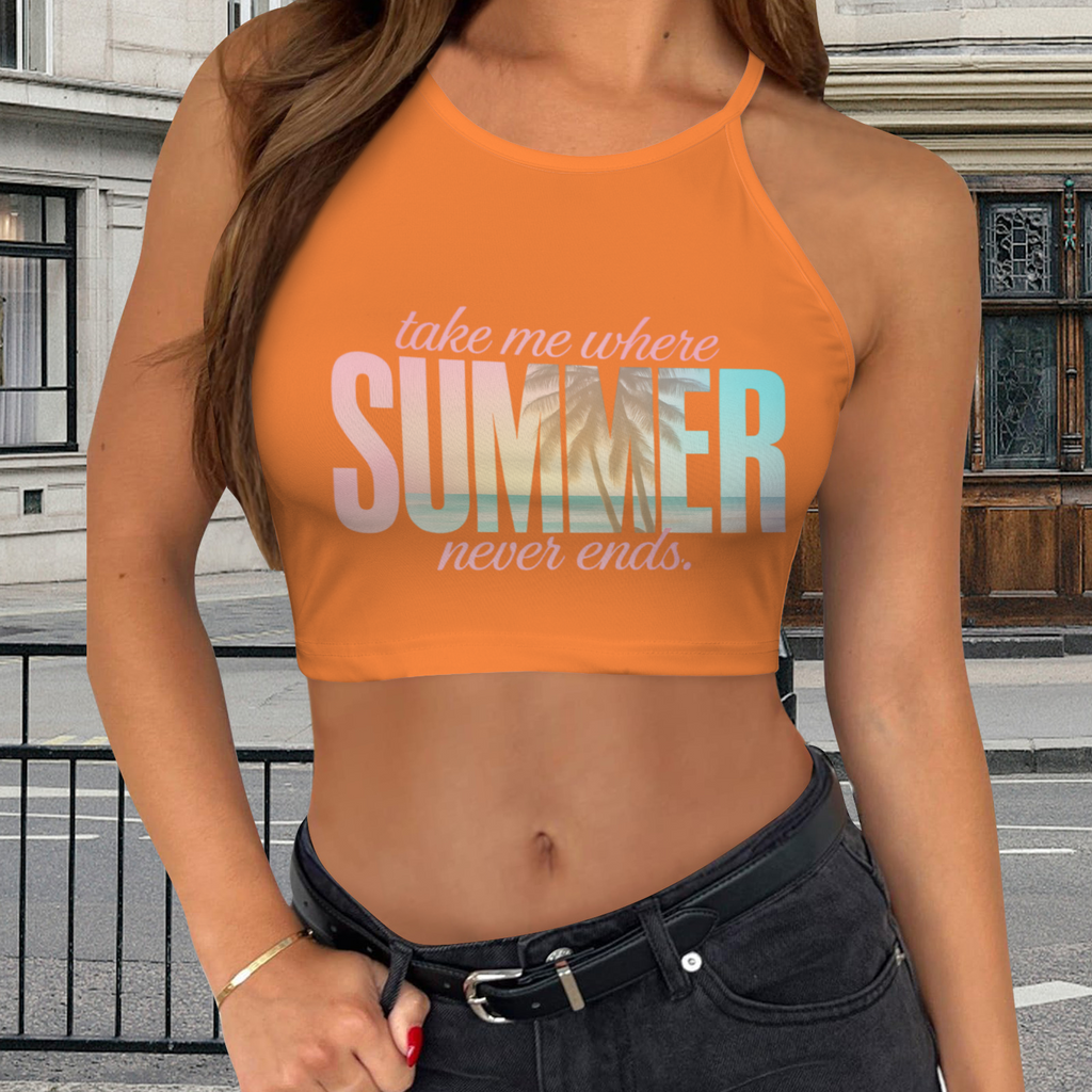 Summer Tank Top 2 - Orange 1