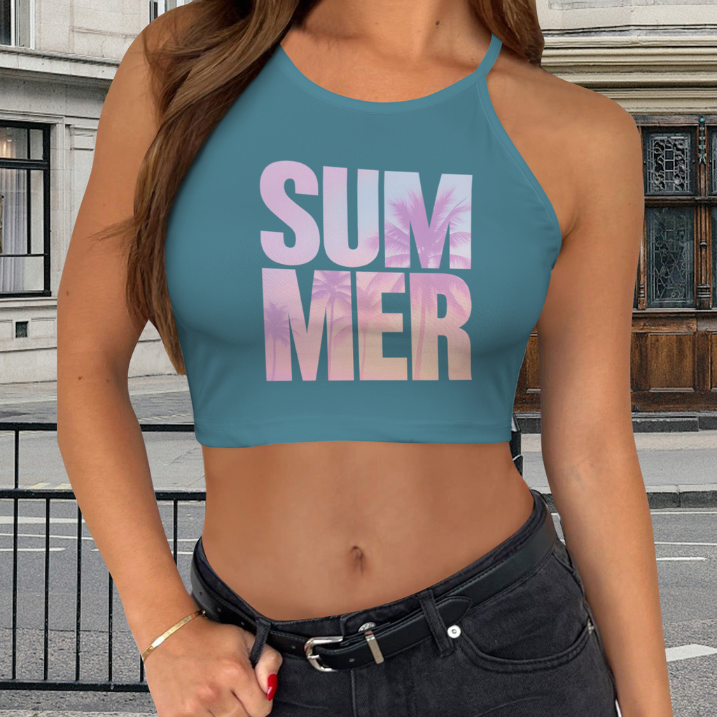 Summer Tank Top 2 - Teal 2