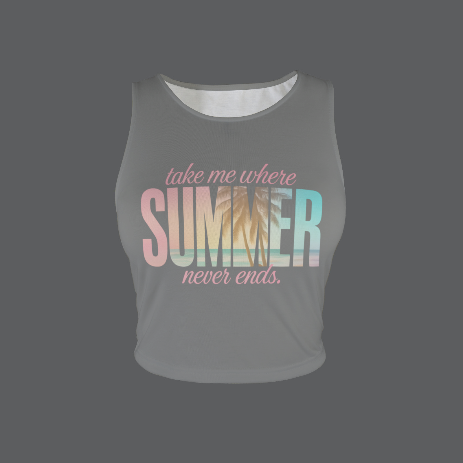 Summer Round Crop Tank - 1