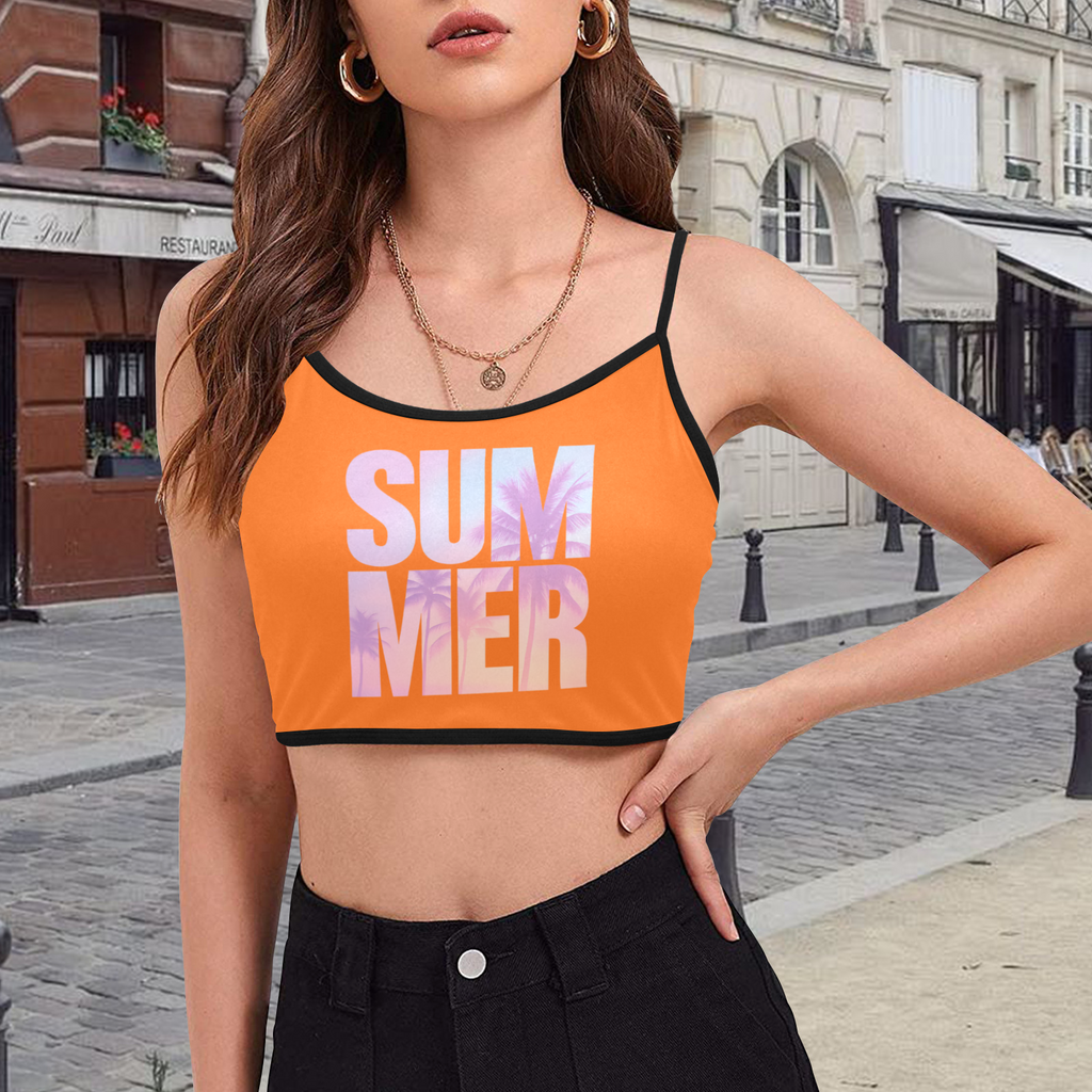 Summer Tank Top - Orange 2