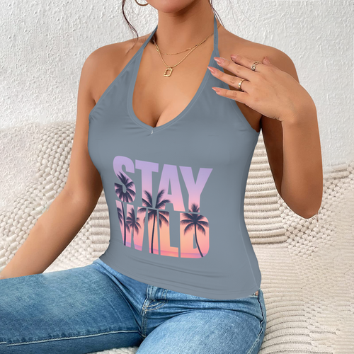 Summer Halter Cami Top - 4