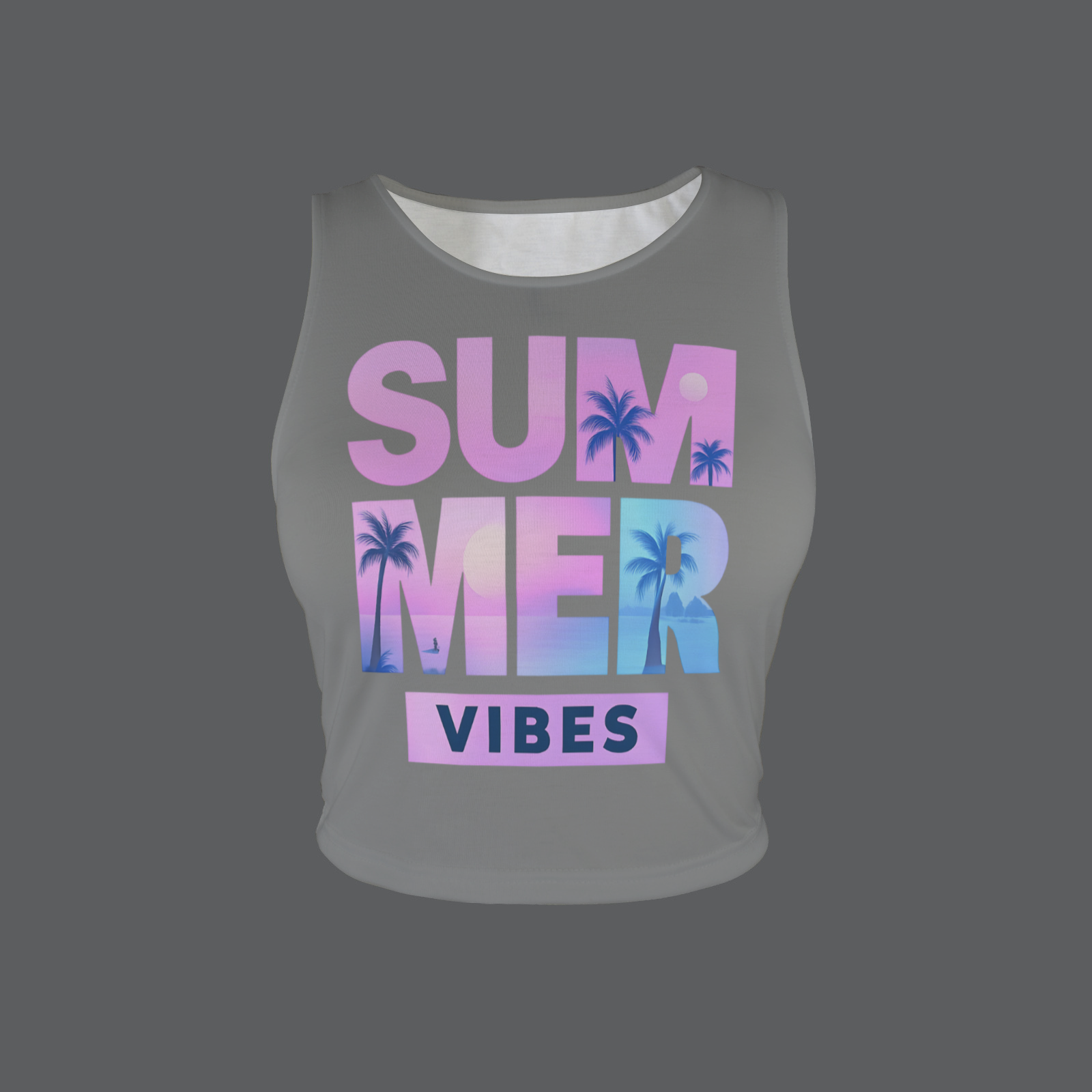 Summer Round Crop Tank - 3