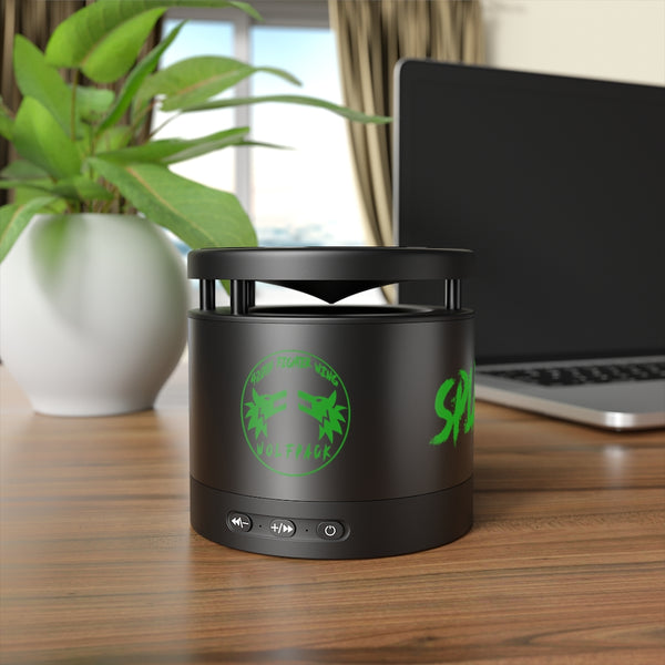 420th Wolfpack - Metal Bluetooth Speaker and Wireless Charging Pad