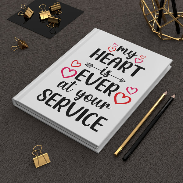 Zycotic - My Heart At Your Service Hardcover Journal Matte