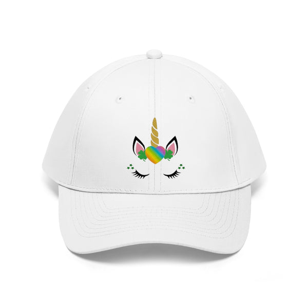 St Patrick's Unicorn Unisex Twill Hat