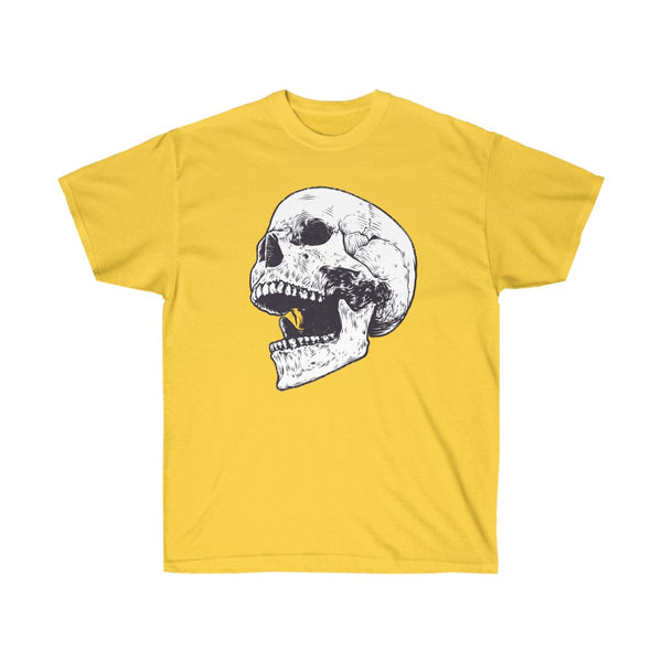 Unisex Ultra 100% Cotton Tee - Anatomic Skull by Zycotic