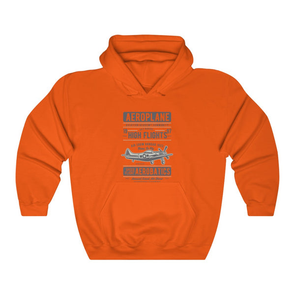 Zycotic - Unisex Heavy Blend™ Hooded Sweater - Retro Aeroplane