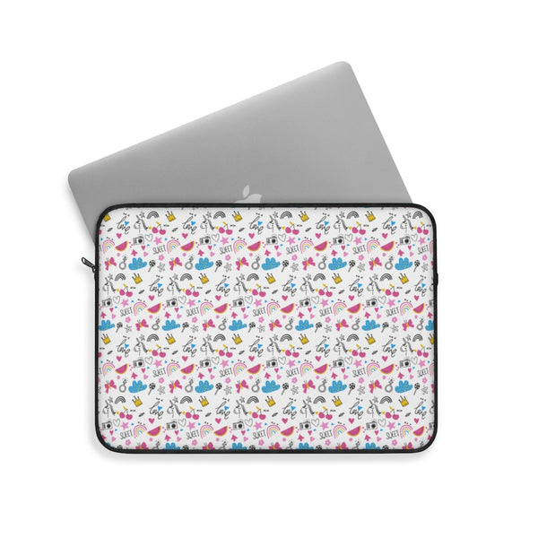 Zycotic Unicorn Pattern Laptop Sleeve